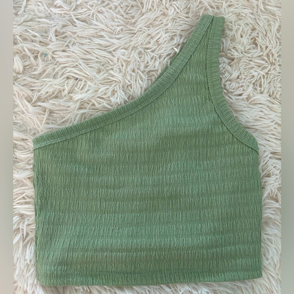 American Eagle cropped one shoulder tank!
